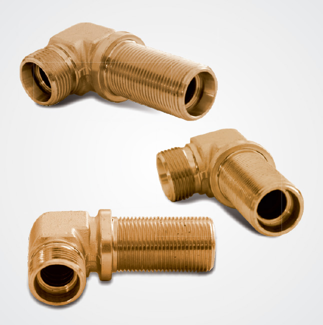 90° Şasi Geçiş Dirseği / 90° Bulkhead Elbow
